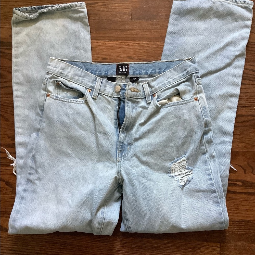 BDG Urban Outfitters Ripped Boot Cut Jeans